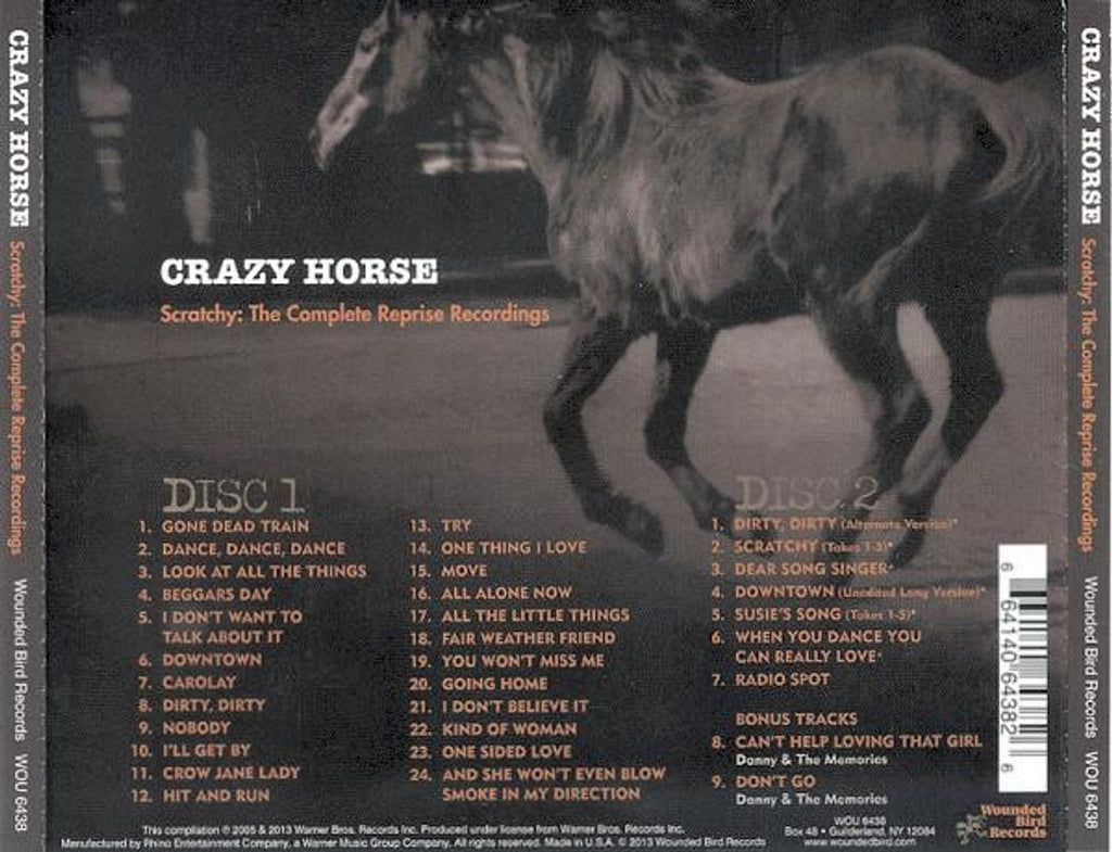 Crazy Horse – Scratchy: Complete Reprise Recordings Music CD