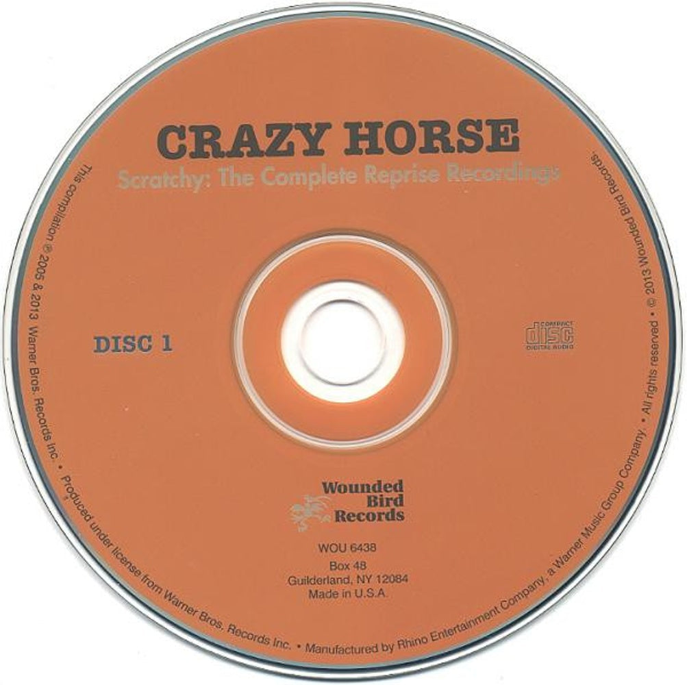 Crazy Horse – Scratchy: Complete Reprise Recordings Music CD