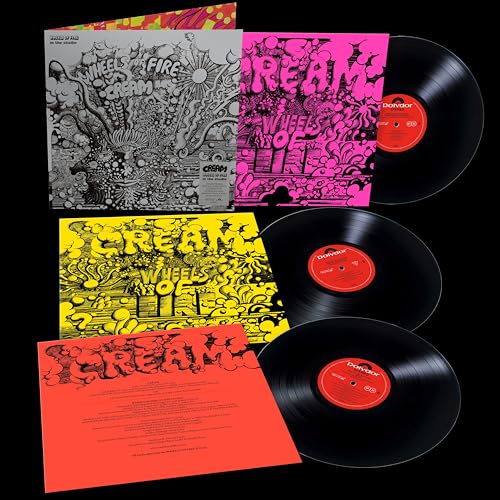 Cream - Wheels Of Fire: In The Studio [180G 3 LP] Vinyl Record