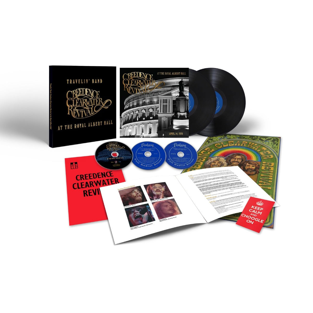 Creedence Clearwater Revival At The Royal Albert Hall (Limited Edition, With CD, With Blu-ray) (2 Lp's) (Box Set) Vinyl Record