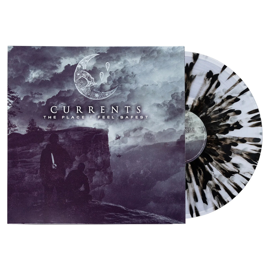 Currents - The Place I Feel Safest [Silver/Black Splatter]