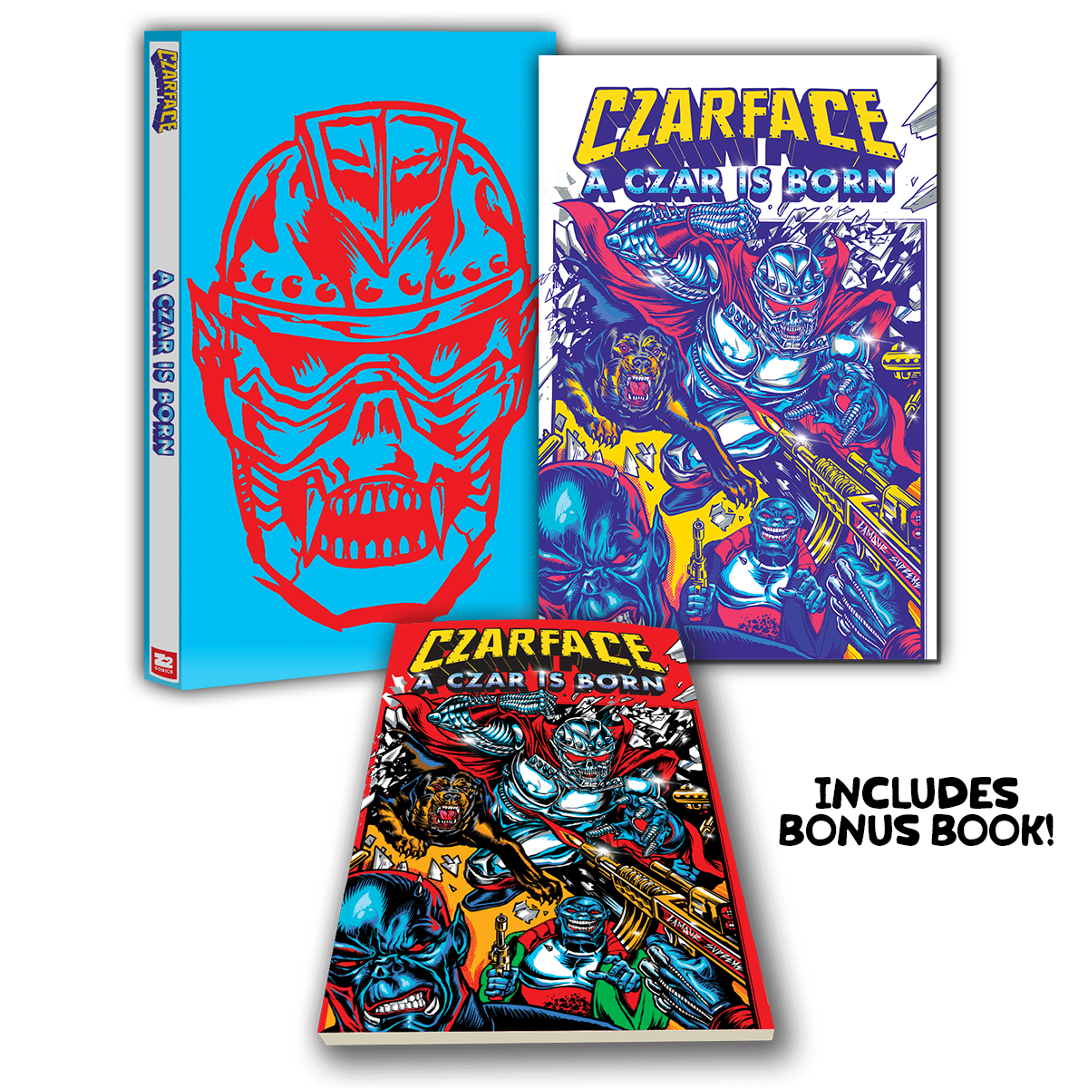 Czarface A Czar is Born Deluxe Graphic Novel + Bonus Book