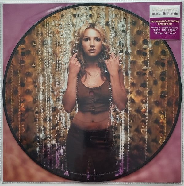 Britney Spears - Baby One More Time (Picture Disc/140G/Dl Code) & Oops!... I Did It Again (20Th Anniversary Edition Picture LP Vinyl) & Baby One More Time & Oops!... I Did It Again & Britney & Blackout & Britney Jean (Blue Marbled LP Vinyl/Import) &