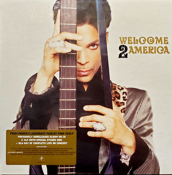 Purple Rain Ost (Picture Disc) & Welcome 2 America (Deluxe/2LP/CD/Blu-Ray)
