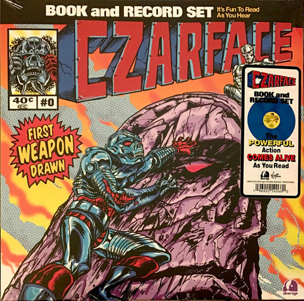 First Weapon Drawn (Sky Blue LP Vinyl) & Czarface Meets Metal Face & Czarface Meets Ghostface