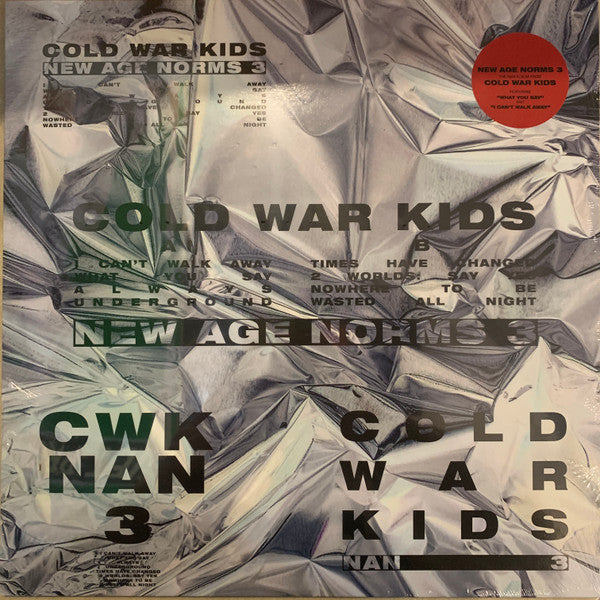 Cold War Kids - New Age Norms 3 & New Age Norms 2 & Cold War Kids (Navy Blue LP Vinyl)