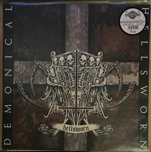 Servants Of Unlight (Limited/White/Grey/Black Marbled LP Vinyl) & Hellsworn (Limited/White/Grey/Black Marbled LP Vinyl) & Death Infernal (Limied/White/Grey/Black Marbled LP Vinyl)