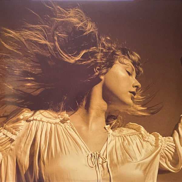 Taylor Swift - Evermore (Translucent Green Vinyl/2LP) & Fearless (Taylor's Version) (Gold Vinyl/3LP) & Tortured Poets Department (X) (Ghosted White Vinyl/2LP/Manuscript- Bonus Track) & 1989 & Red & Fearless Platinum Edition
