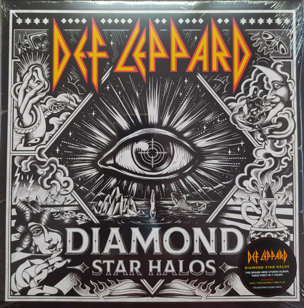 Diamond Star Halos (Clear Vinyl/2LP) & Hysteria (2 LP) & Story So Far: The Best Of Def Leppard (2 LP)