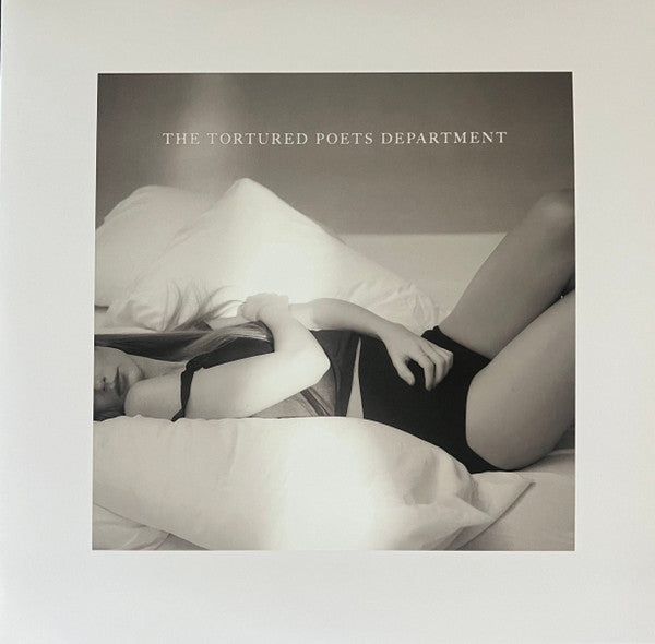 Taylor Swift - Evermore (Translucent Green Vinyl/2LP) & Midnights (X) (Jade Green LP Vinyl) & Midnights (X) (Blood Moon LP Vinyl) & Tortured Poets Department (X) (Ghosted White Vinyl/2LP/Manuscript- Bonus Track)