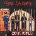 Convicted (Black Ice W/ Red, White & Cyan Blue Splatter)