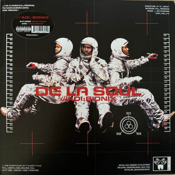 De La Soul Is Dead (2LP) & Art Official Intelligence: Mosaic Thump (Remaster) & Aoi: Bionix (Remaster/2LP)