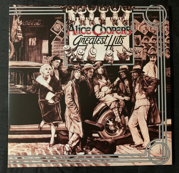 Alice Cooper - Live From The Astroturf (Glow-In-The-Dark LP Vinyl/DVD) & Live From The Astroturf (Gold LP Vinyl/DVD) & Road (Orange Marbled Vinyl/2LP/DVD) & Billion Dollar Babies (50Th Anniversary/Deluxe/3LP) & Alice Cooper's Greatest Hits