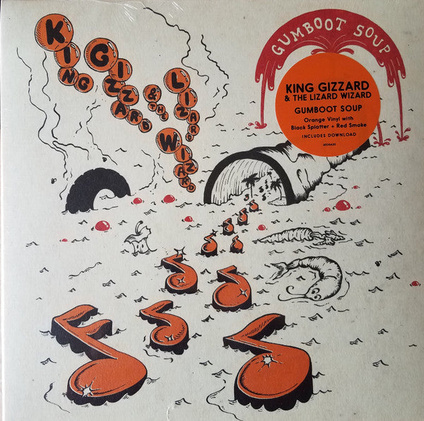 Gumboot Soup & Infest The Rats' Nest (Red/Black LP Vinyl) & Live In San Francisco '16 (Deluxe/2LP/Fog/Sunburst Vinyl) & Flying Microtonal Banana (Randomly Colored Recycled LP Vinyl)