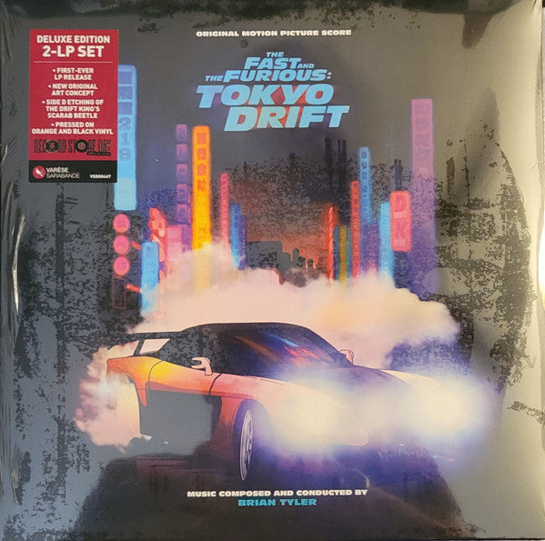 Fast & The Furious: Tokyo Drift (Original Score) (2LP/Orange & Black Vinyl/Side D Stencil) (Rsd)
