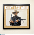 Clint Eastwood Signed The Outlaw Josey Wales 24x26 Framed Photo BAS Autographed