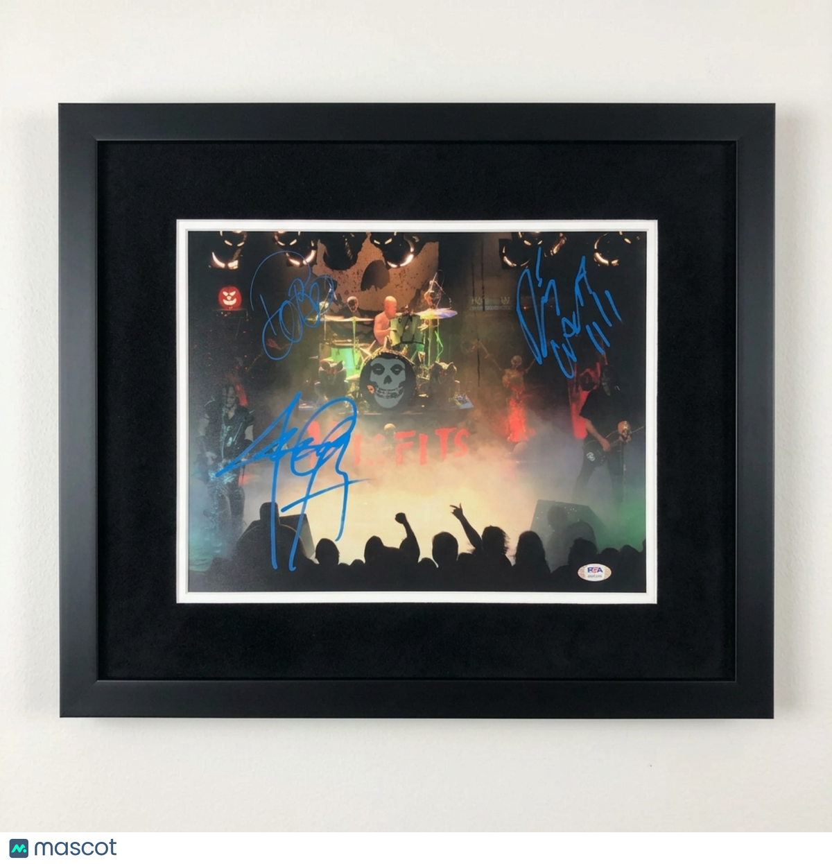 Dez Cadena, Jerry Only, and Robo Signed 11x14 Framed Photo PSA Autographed