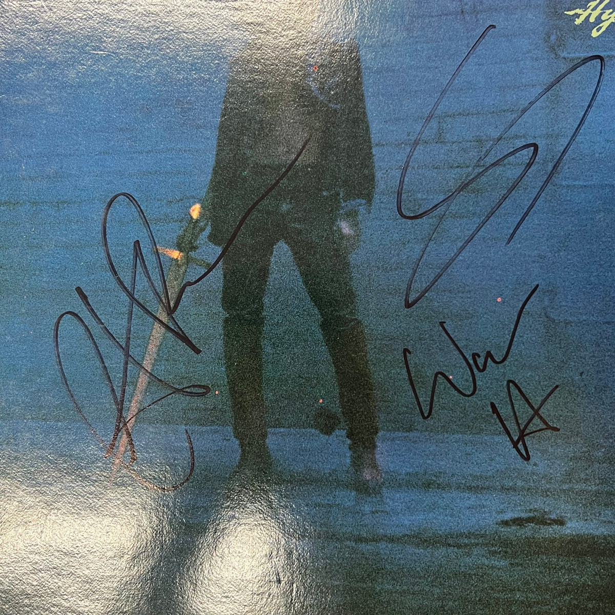 Steve Lukather and David Paich Signed Hydra Vinyl Album PSA Autographed