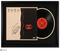Steve Lukather of Toto Signed Isolation Custom Framed Vinyl Album PSA