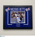 Mookie Betts Los Angeles Dodgers Signed 8x10 Framed Display Photo JSA