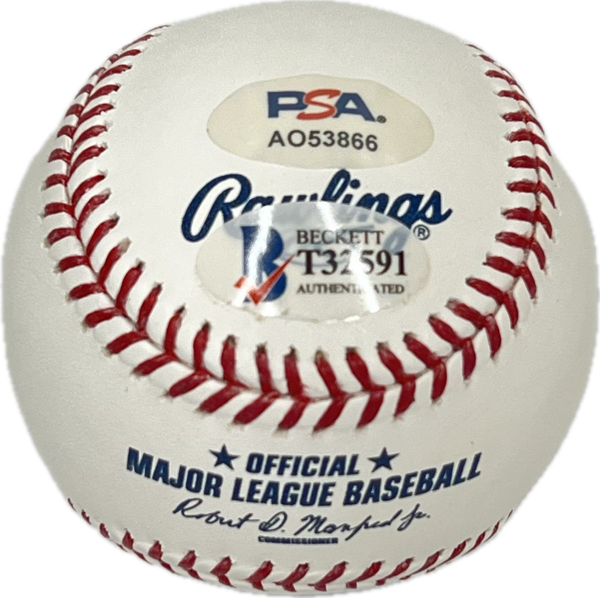 Mike Smith Signed MLB Baseball PSA Autographed