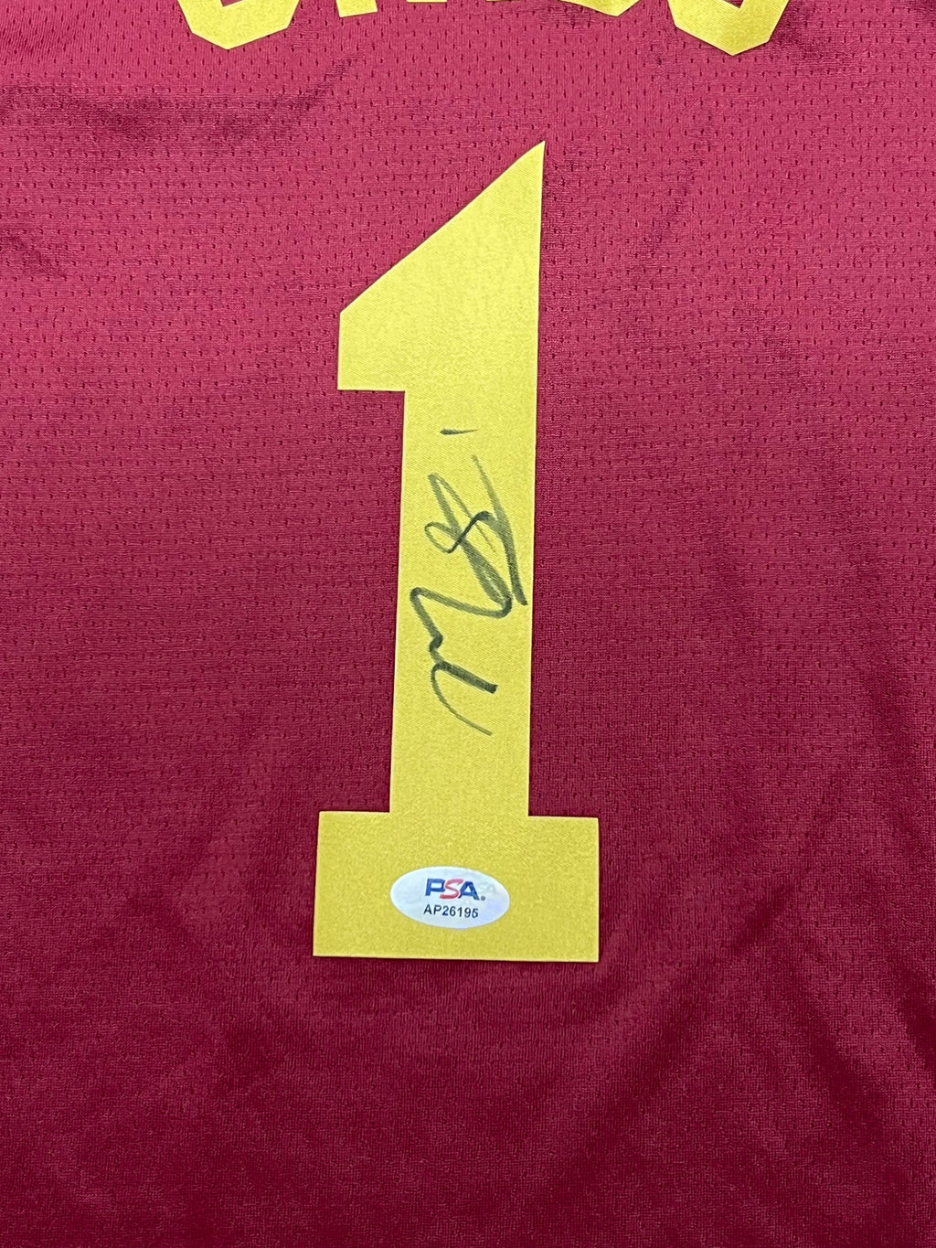 Max Strus Signed Jersey PSA Cleveland Cavaliers Autographed