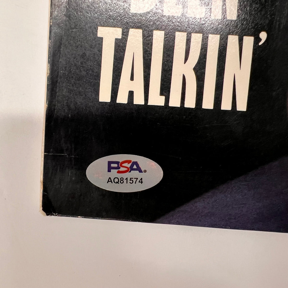 Robert Cray Signed Who's Been Talkin' Vinyl Album PSA