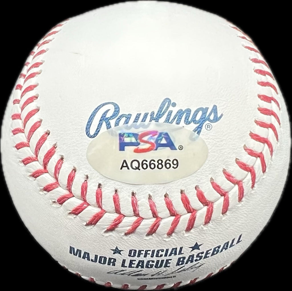Archie Bradley Signed MLB Baseball PSA Arizona Diamondbacks
