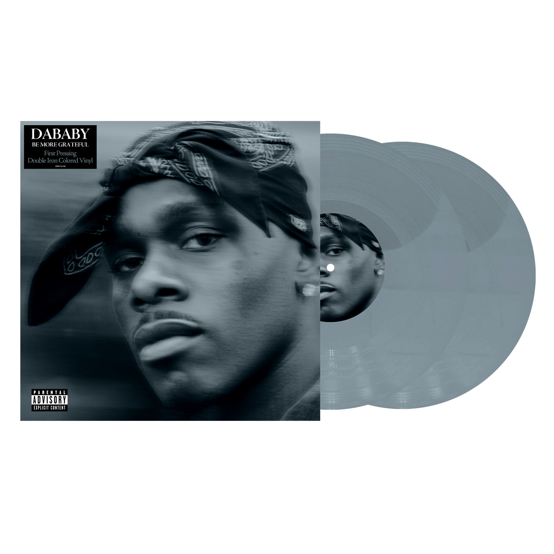 DaBaby - Be More Grateful [Iron Vinyl] [2LP] Vinyl Record