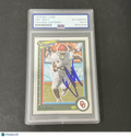 2023 Panini Chronicles Draft Picks #21 Eric Gray signed card PSA Sooners