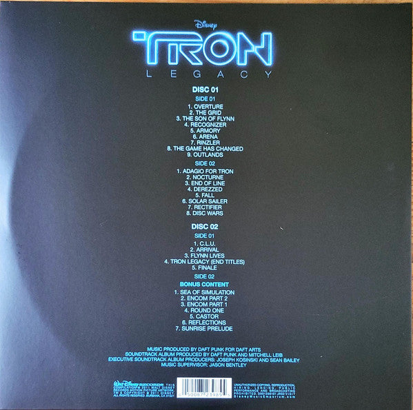 TRON: Legacy (Vinyl Edition Motion Picture Soundtrack) | Mint (M) Mint (M)