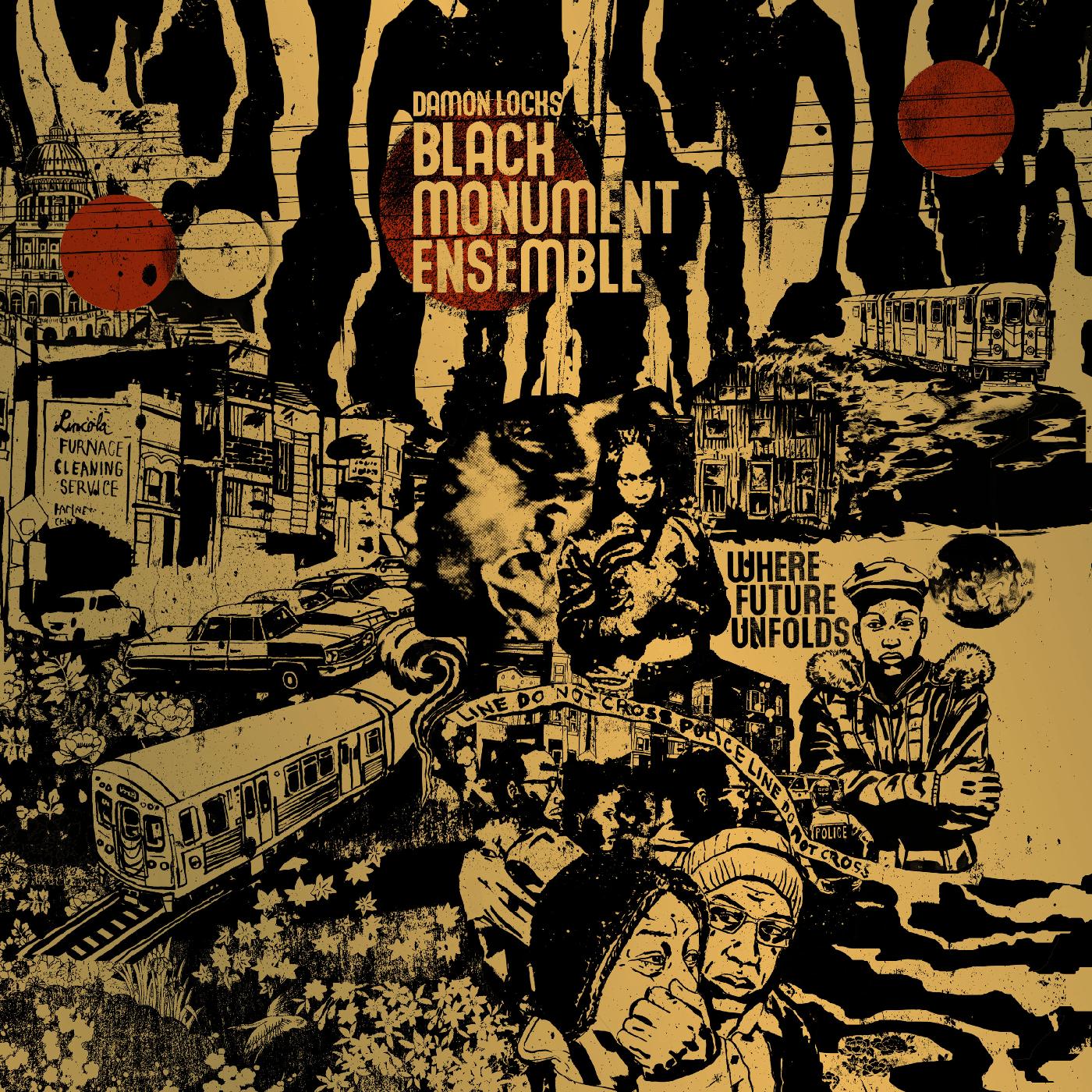 Damon - Black Monument Ensemble Locks - Where Future Unfolds Vinyl Record