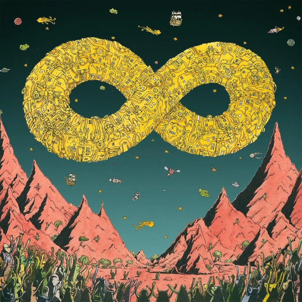 Dance Gavin Dance - Mothership (10Th Anniversary) [Sea Blue Glitter LP] [Vinyl] Vinyl Record