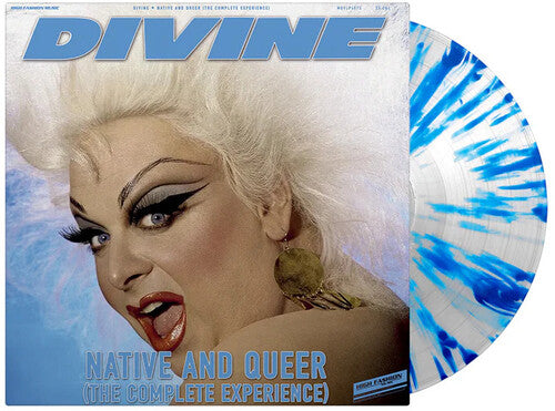 Divine - Native & Queer: The Complete Experience (MOV TRANSLUCENT BLUE SPLATTER VINYL) | Mint (M) Mint (M)