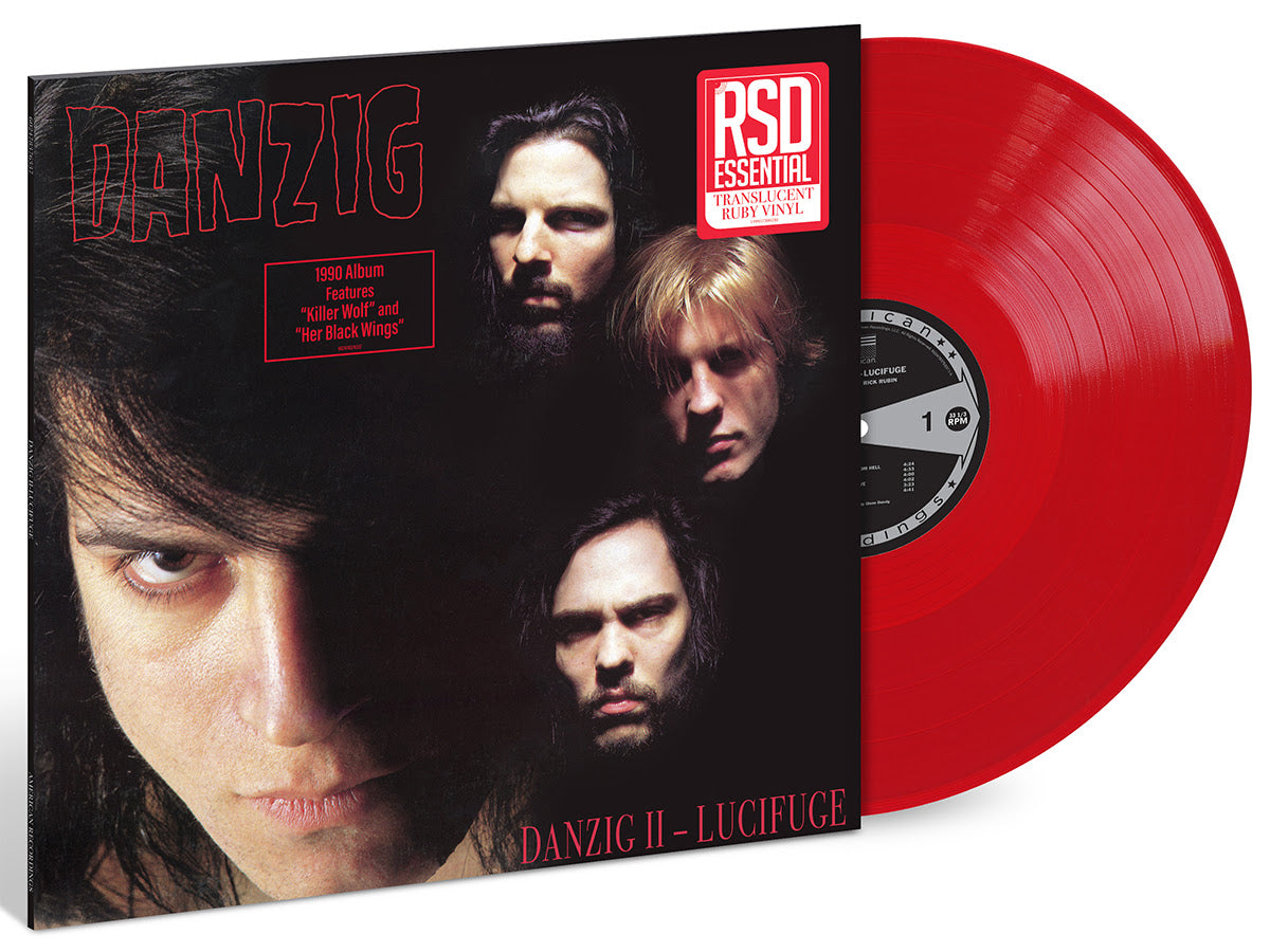 Danzig Ii - Lucifuge (Indie Exclusive) [Translucent Ruby Vinyl] Vinyl Record