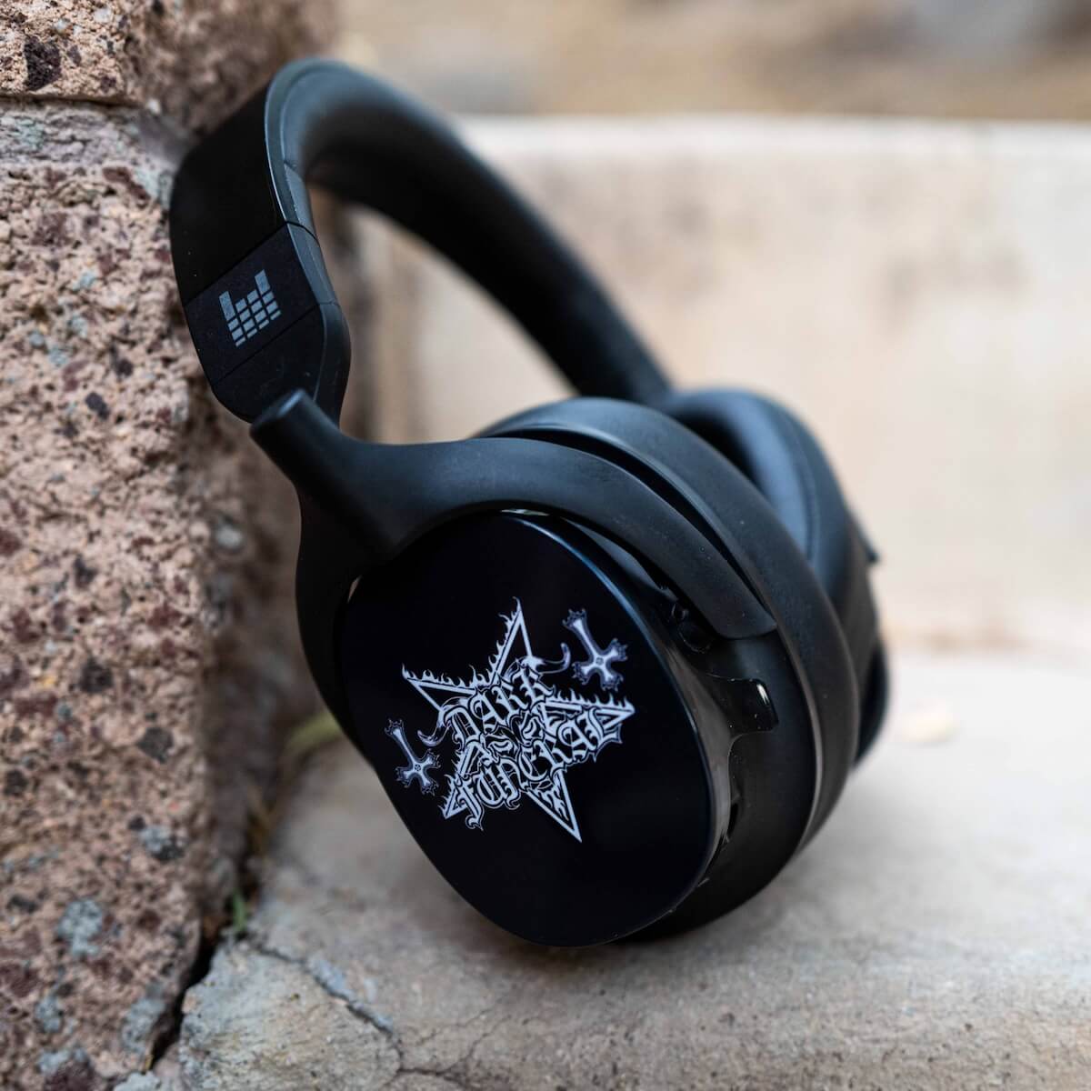 Dark Funeral Limited Edition HEAVYS Headphone Shells & Headphone Bundle