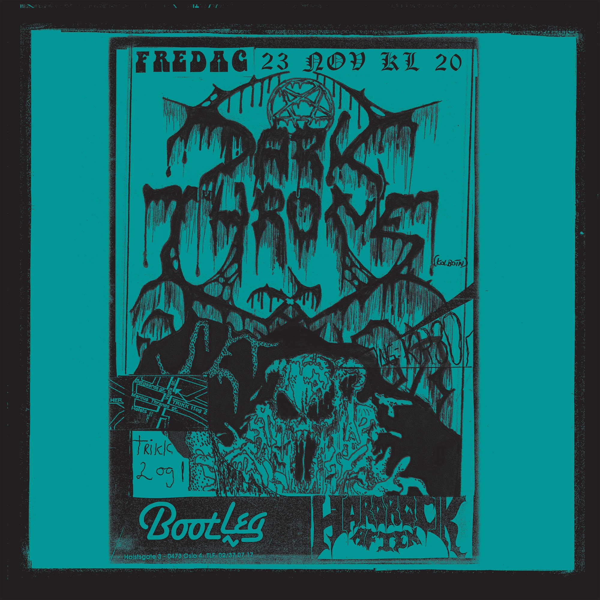 Darkthrone - As Wolver Among Sheep - Live In Oslo '90 (Rsd2026) [Petrol Coloured Vinyl] Vinyl Record