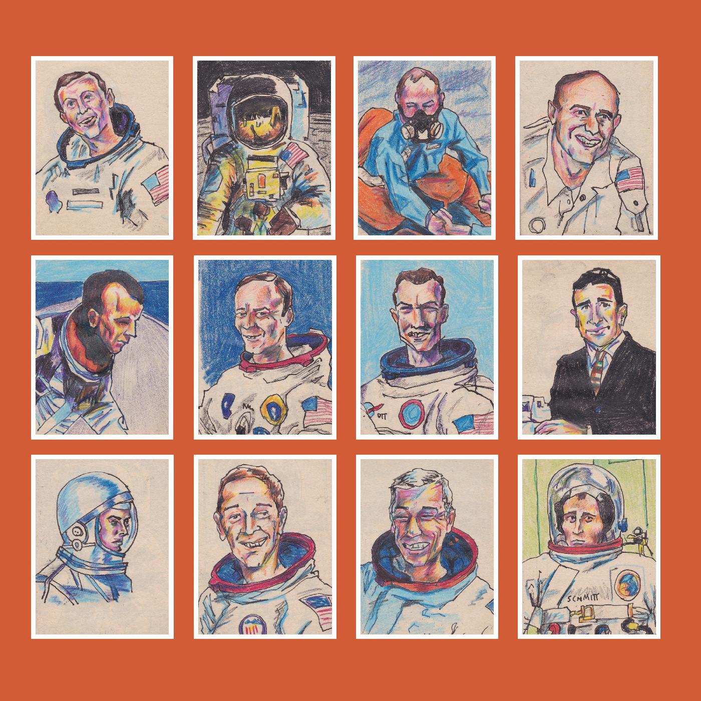 12 Astronauts Vinyl Record