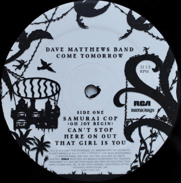 Dave Matthews Band - Come Tomorrow | Mint (M) Mint (M)