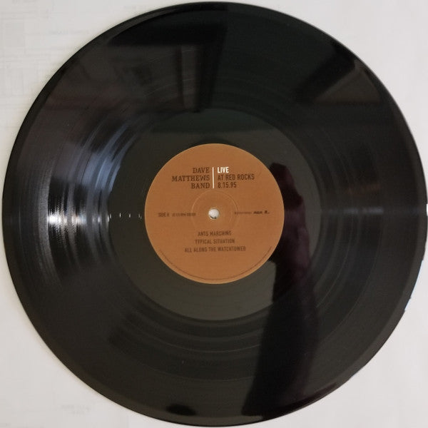 Dave Matthews Band Live At Red Rocks 8.15.95 Bama Rags Records, RCA, Legacy 4xLP, Album, RM, Bla Mint (M) Mint (M)