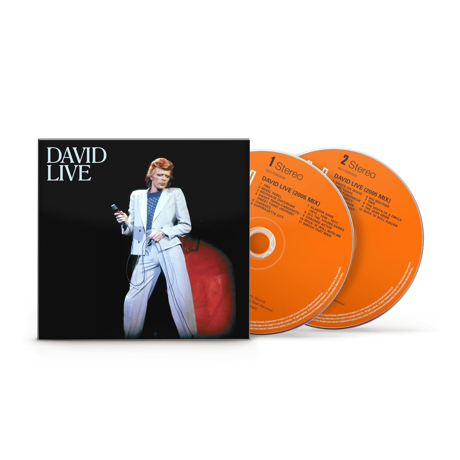 David Live (Remastered) (2 Cd's) Music CD