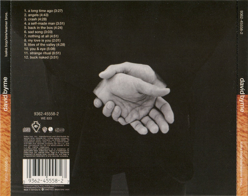 David Byrne – David Byrne Music CD