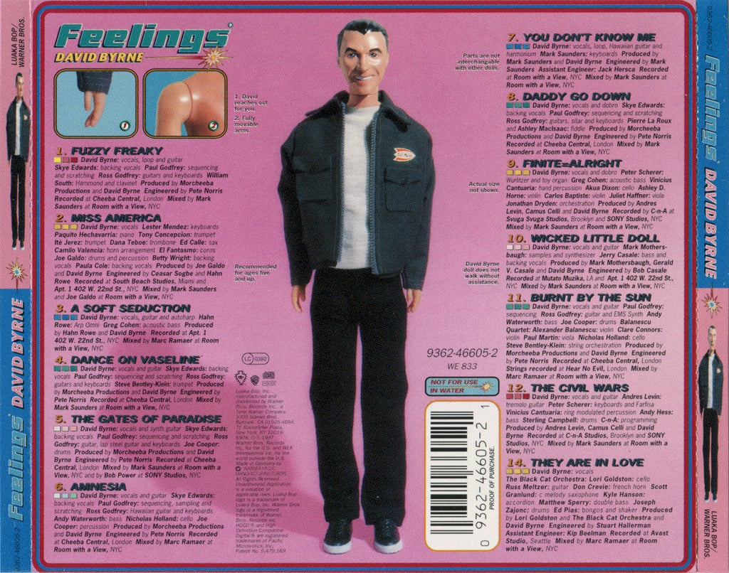 David Byrne – Feelings Music CD