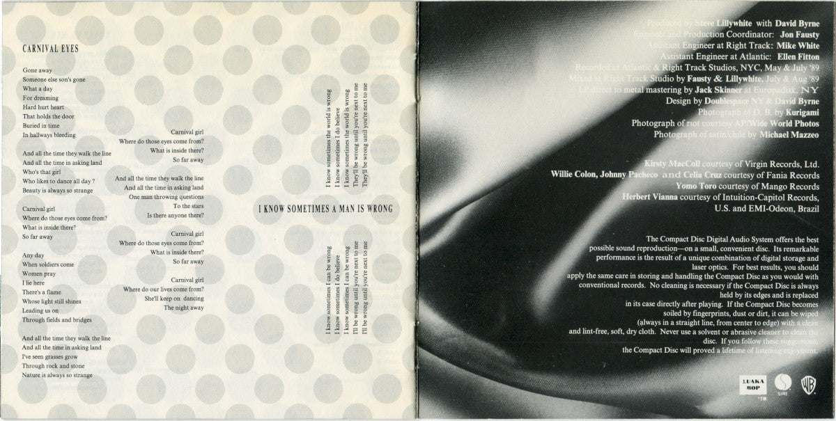 David Byrne – Rei Momo (Import CD) Music CD