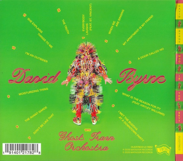 David Byrne – Who Is The Sky Music CD