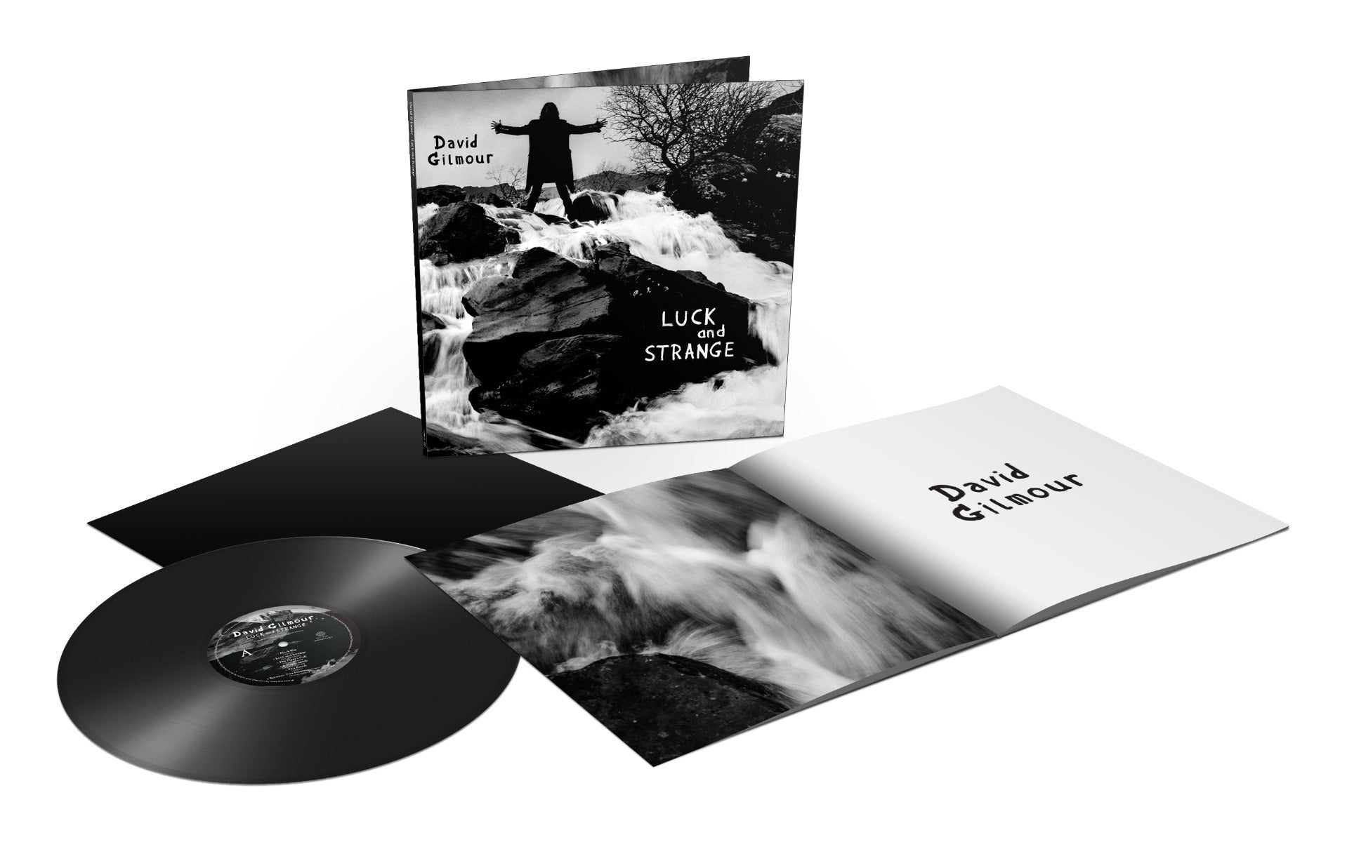 David Gilmour Luck and Strange Vinyl Record