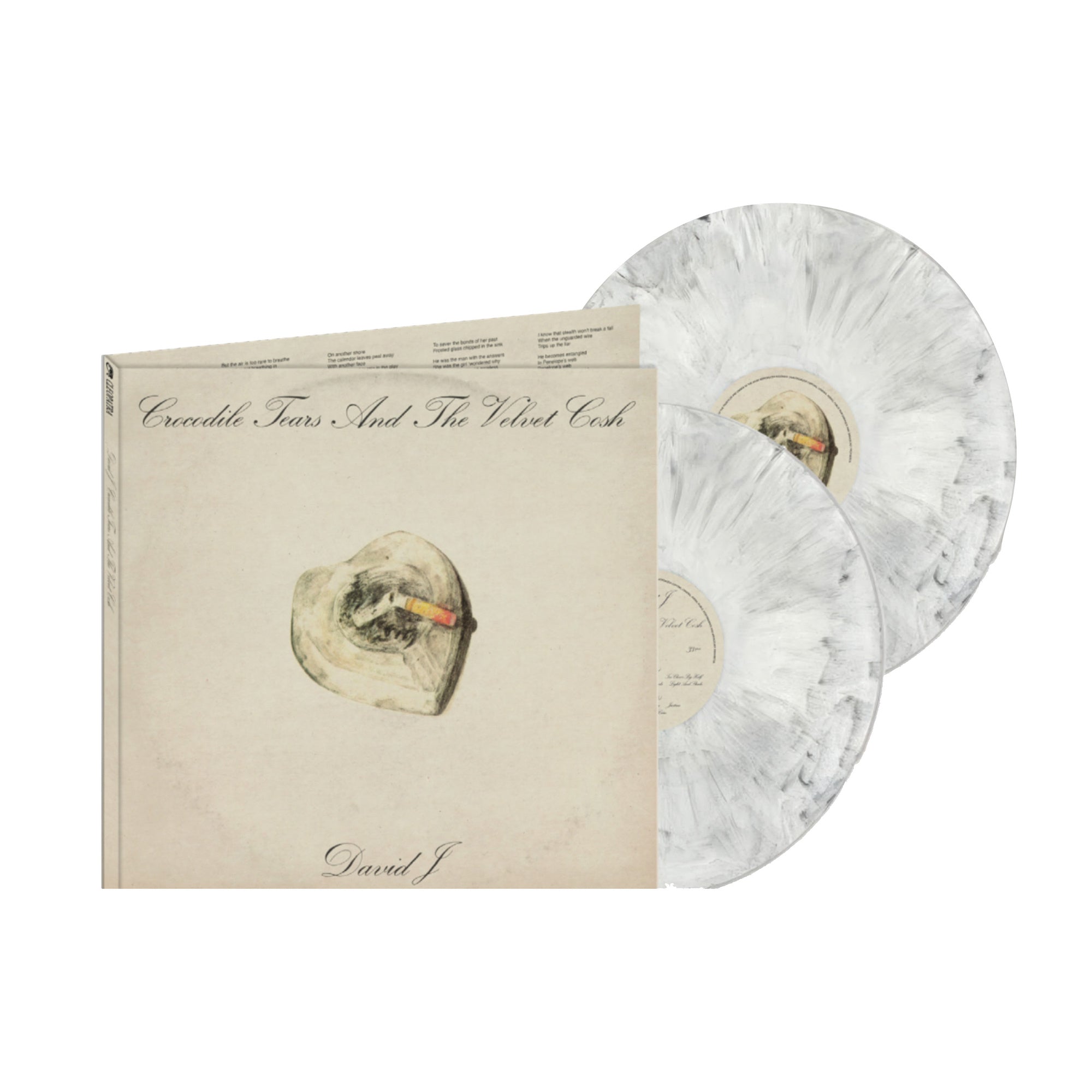 Crocodile Tears And The Velvet Cosh [Limited Edition White Marble Vinyl] [2LP] Vinyl Record