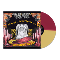 Destroy Boys ‘Funeral Soundtrack #4’ LP (Limited Edition – Only 500 Made, Red &amp; Gold Split Vinyl) Vinyl Record