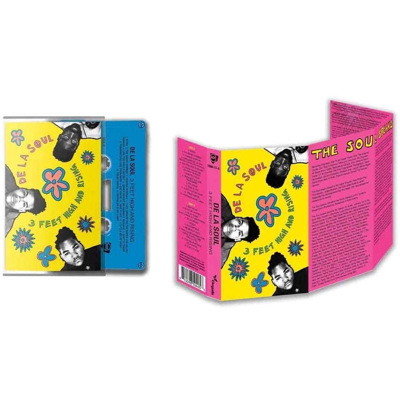 De La Soul - 3 Feet High And Rising - Blue [Explicit Content]  Cassette Tape