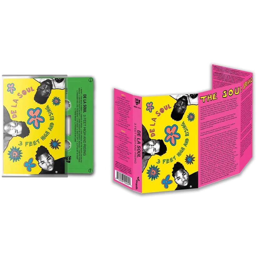 3 Feet High And Rising - Green [Explicit Content] (Cassette) Music Cassette Tape